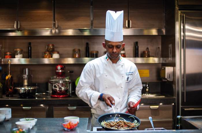 Fred. Olsen Cruise Lines Chef Cooking Demonstration in The Auditorium on Borealis.jpg